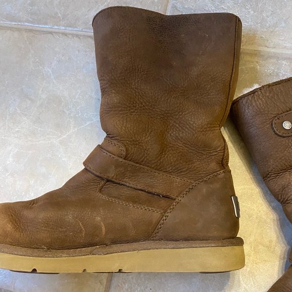 Leather ugg boots size 7 preowned - Picture 11 of 14